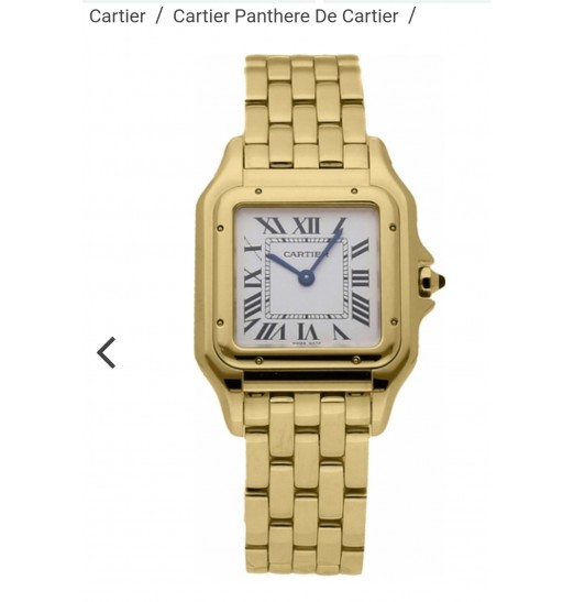 CARTIER PANTHERE DE CARTIER WOMEN'S MEDIUM WGPN0009 WATCH