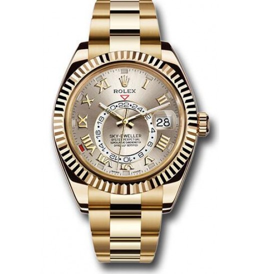 Rolex Oyster Perpetual Sky-Dweller Hombres 326938 Réplica Reloj