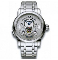 Montblanc Nicolas Rieussec Automatico Chronograph plateada Dial hombres 107068 Réplica Reloj