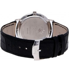 Piaget Altiplano Mechanical Esfera Negra 18Kt Para Hombre En Oro Blanco GOA29113 Réplica Reloj