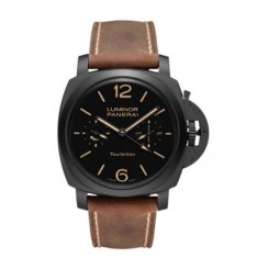 Panerai Luminor 1950 Tourbillon GMT Automatic Ceramica PAM00396 Réplica Reloj