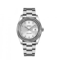 Rolex DatejustII Acero Plata Dial Automatic 116334-SLVDFO Réplica Reloj