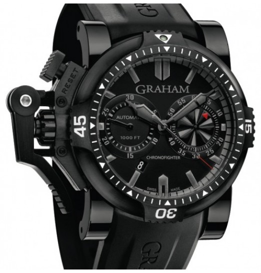 Graham Chronofighter Oversize Diver Negro profundo 2OVEB.B38A Réplica Reloj