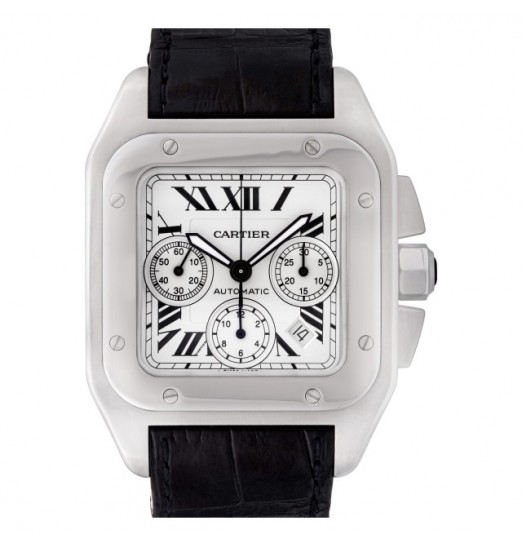 Cartier Santos 100 Cronografo W20090X8 Réplica Reloj