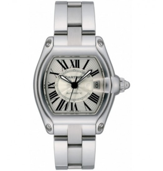 Cartier Roadster De Acero De Los Hombres Automaticos W62025V3 Réplica Reloj