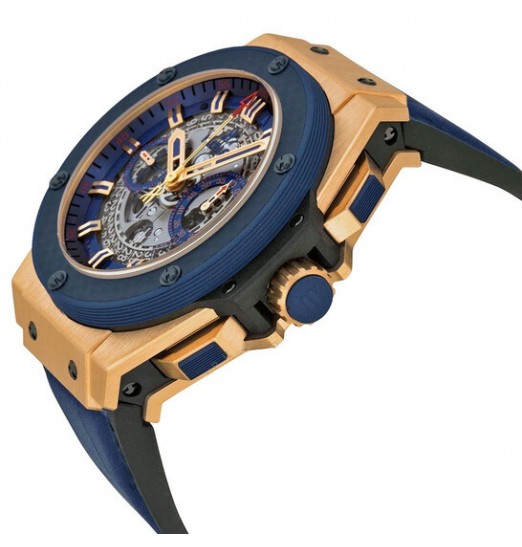 Hublot King Power Special One Azul Carbon 701.OQ.0138.GR.SPO14 Réplica Reloj