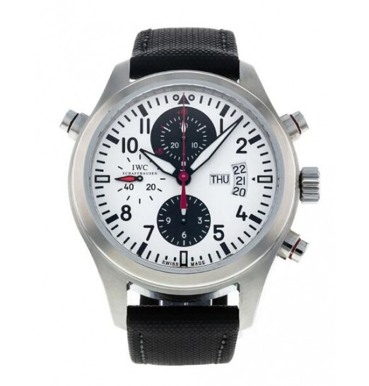 IWC Réplica Reloj de Aviador Classics Double Cronografo 2008 DFB Limite IW371803 Réplica Reloj