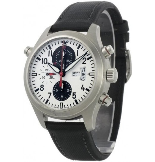 IWC Réplica Reloj de Aviador Classics Double Cronografo 2008 DFB Limite IW371803 Réplica Reloj