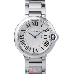 Cartier Ballon Bleu Mujeres 36mm W69011Z4 Réplica Reloj