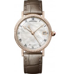 Brequet Classique 9068 Oro rosa de 18 quilates y diamantes 9068BR/52/976/DD00 Replica Reloj