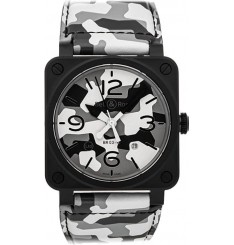 Bell & Ross BR 03 92 Camuflaje Blanco Limitada Edicion BR0392-CG-CE/SCA Replica Reloj