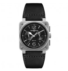 Bell & Ross Instruments BR 03-94 De Acero De 42 mm BR0394-BL-SI/SCA Replica Reloj