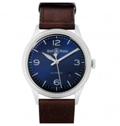 Bell & Ross Vintage BR V1-92 De Acero Azul BRV192-BLU-ST/SCA Replica Reloj