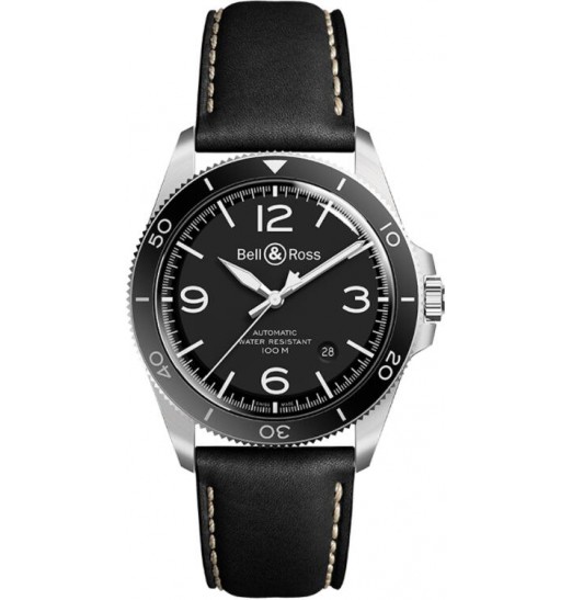 Bell & Ross BR V2-92 Acero Negro Ref BRV292-BL-ST/SCA Replica Reloj