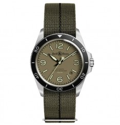 Bell & Ross BR V2-92 Verde Militar BRV292-MKA-ST/SF Replica Reloj