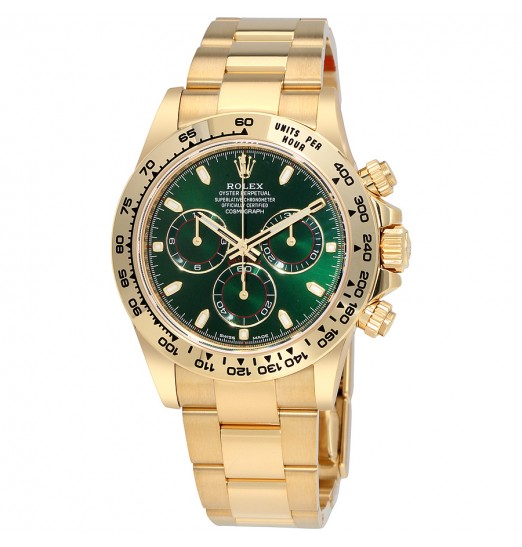 Rolex Cosmograph Daytona 116508 Negro Madre De La Perla De Oro Amarillo De 18K Réplica Reloj