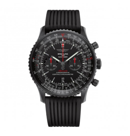 Breitling Navitimer 01 46mm Negro Acero MB012822/BE51/252S/M20DSA.2 Réplica Reloj