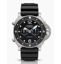 Panerai Luminor Submersible 1950 Chrono Flyback Titanio PAM00615 SIHH 2015 Réplica Reloj