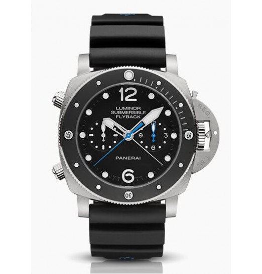 Panerai Luminor Submersible 1950 Chrono Flyback Titanio PAM00615 SIHH 2015 Réplica Reloj