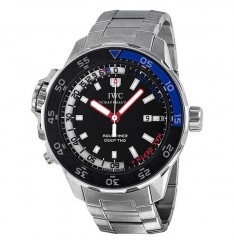 IWC Aquatimer Negro Dial Acero inoxidable Hombre IW354703 Réplica Reloj