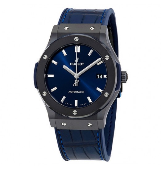 Hublot Classic Fusion Ceramic Azul 45mm 511.CM.7170.LR Réplica Reloj