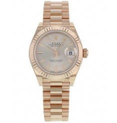 Rolex Oyster Perpetual Senora-DateJust 28 Eveoro rosa 279175 Réplica Reloj