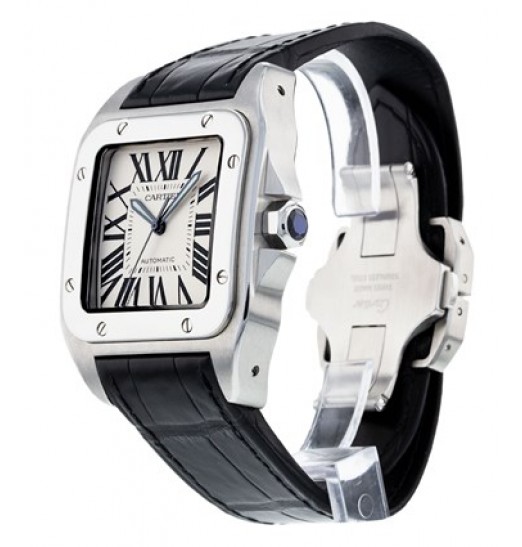 Cartier Santos 100 Hombres W20073X8 Réplica Reloj