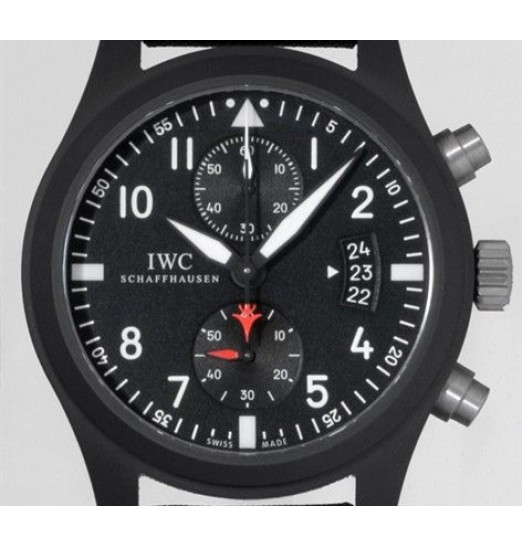 IWC Pilot's Chronograph Acero Inoxidable Automatico IW370603 Réplica Reloj