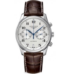 Longines Master Cronografo Automatico 38.5mm Delpara Hombre L2.669.4.78.3 Réplica Reloj