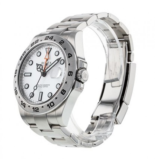 Rolex Explorer II Esfera Blanca 216570 Réplica Reloj