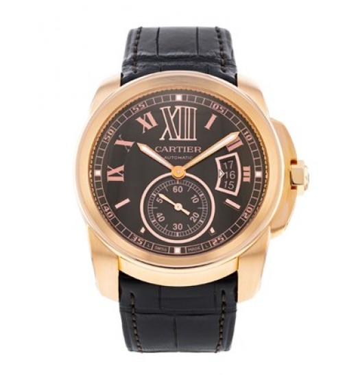 Cartier Calibre De Cartier Hombres Automaticos W7100007 Réplica Reloj