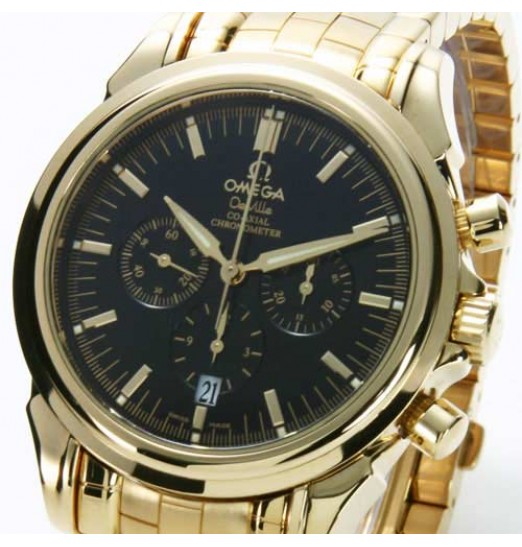 Omega De Ville CO-AXIAL Cronografo 4141.50.50 Réplica Reloj