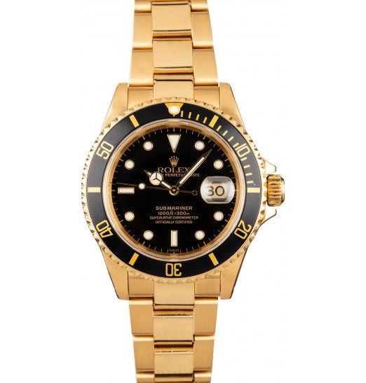 Rolex Submariner Date 16618A Réplica Reloj