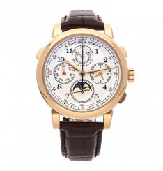 A Lange Sohne 1815 Ratttapante Perpetual Calendar 421.032 (Rose oro) Réplica Reloj