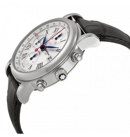 Montblanc Star Chronograph plateada Dial Hombres 110704 Réplica Reloj