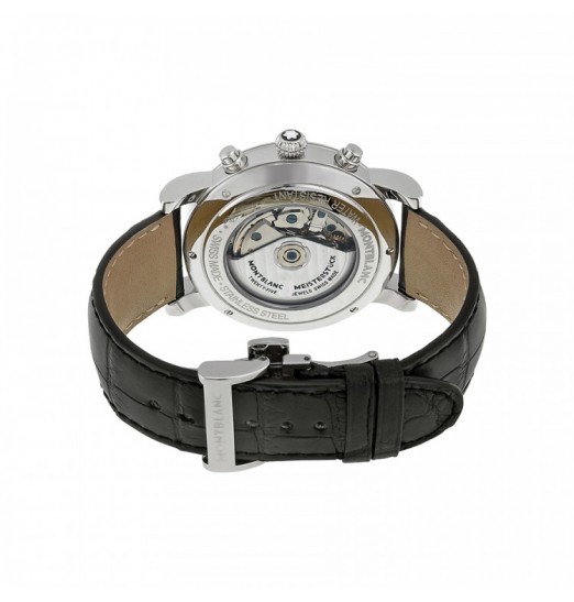 Montblanc Star Chronograph plateada Dial Hombres 110704 Réplica Reloj