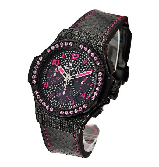 Hublot Big Bang Negro Fluo 41mm Senoras 341.sv.9090.pr.0933 Réplica Reloj