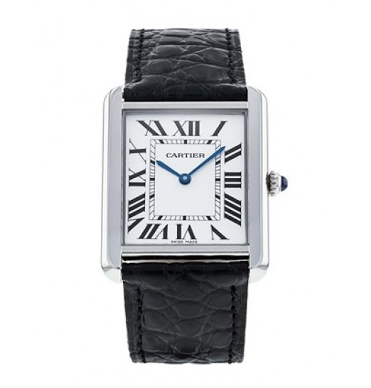 Cartier Tank Solo Cuarzo De Los Hombres W1018355 Réplica Reloj