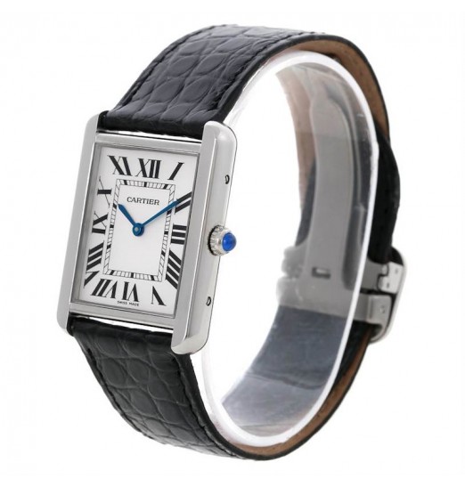 Cartier Tank Solo Cuarzo De Los Hombres W1018355 Réplica Reloj