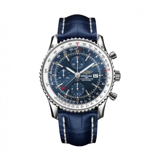 Breitling Navitimer World Acero Inoxidable A2432212/C651/746P/A20BA.1 Réplica Reloj