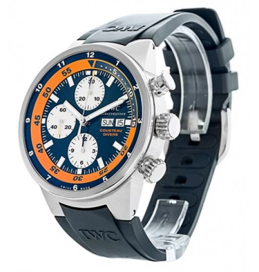 IWC Aquatimer Automatico Cronografo Cousteau Divers 2007 IW378101 Réplica Reloj