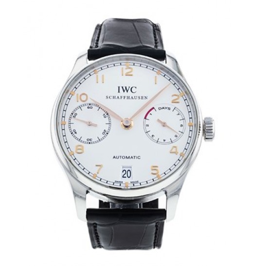 IWC Portuguese Automatico 7 Days IW500114 Réplica Reloj