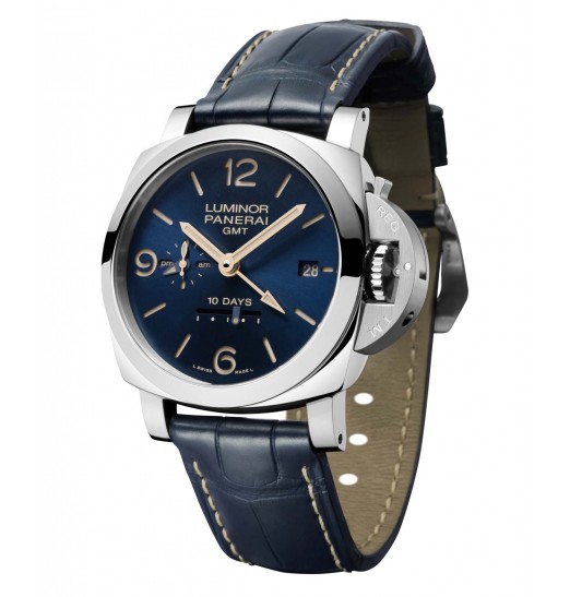 Panerai Luminor 1950 10 Days GMT Automatic Acero PAM00689 Réplica Reloj