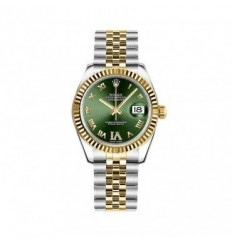 Rolex Datejust Lady 31 Two Tone Jubilee Chronometer Mujeres 178273 Réplica Reloj