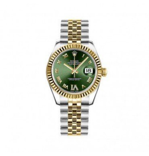 Rolex Datejust Lady 31 Two Tone Jubilee Chronometer Mujeres 178273 Réplica Reloj