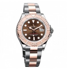 Rolex Yacht-Master Chocolate Dial 18K Eveoro Rosa Oyster 116621CHSO Réplica Reloj