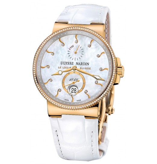 Ulysse Nardin Maxi Marine Chronometer Lady 266-66B/991 Réplica Reloj