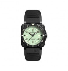 Bell & Ross BR 03-92 Instruments Diver Full Lum para hombre BR0392-D-C5-CE/SRB Replica Reloj