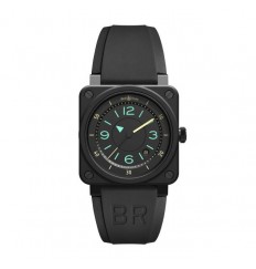 Bell & Ross BR-03-92 Instruments Bi-Compass para hombre BR0392-IDC-CE/SRB Replica Reloj