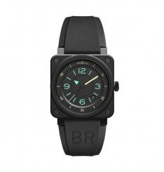 Bell & Ross BR-03-92 Instruments Bi-Compass para hombre BR0392-IDC-CE/SRB Replica Reloj